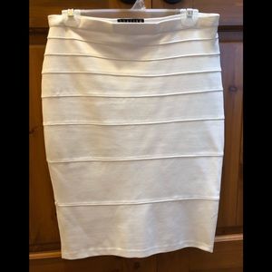 Cream Bandage Skirt - Size 6